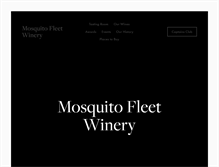 Tablet Screenshot of mosquitofleet.net